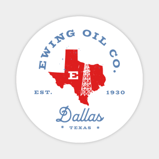 Ewing Oil Co. Est. 1930 - Dallas, Texas Magnet